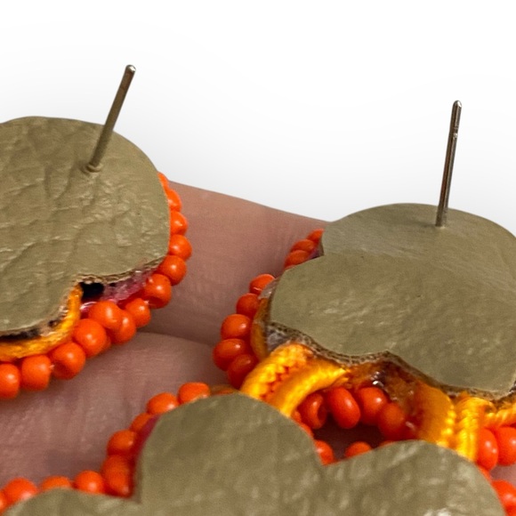 173 Boho Beaded Earrings - Picture 3 of 8